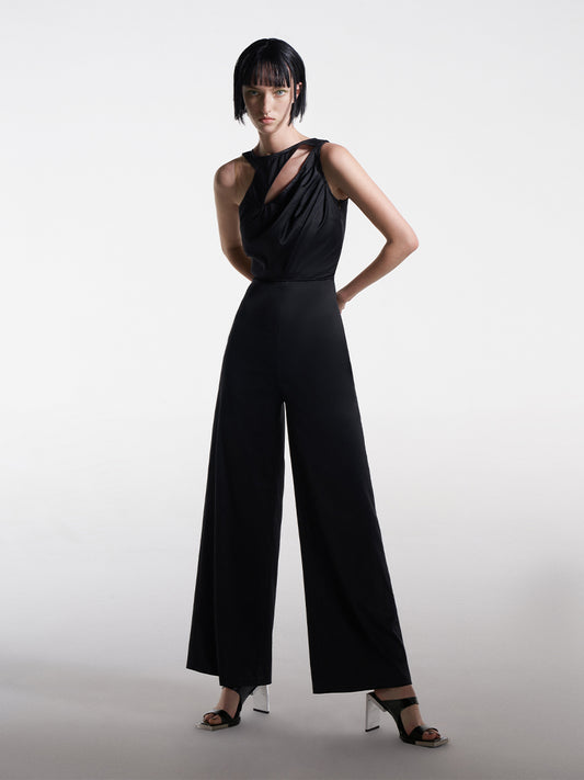 CUT-OUT DETAIL JUMPSUIT